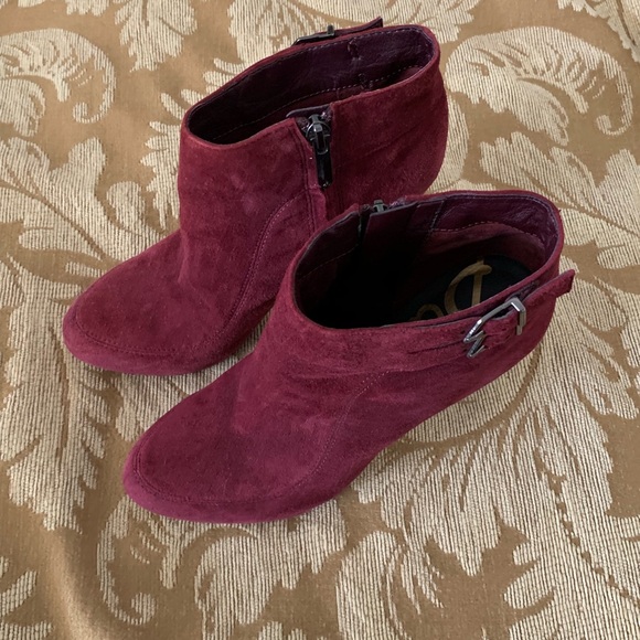 🎉SALE🎉🎰Sam Edelman wedge ankle boots🌟 - Picture 2 of 8